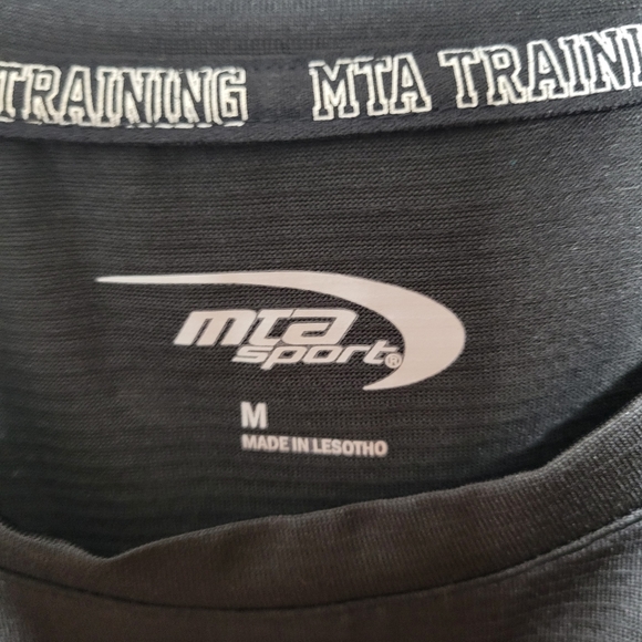 Mta Sport Black Tee Medium - Picture 4 of 6